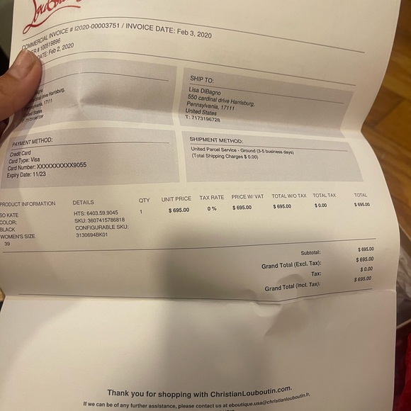 Christian Louboutin so kate heels size 39 great condition - Picture 5 of 5